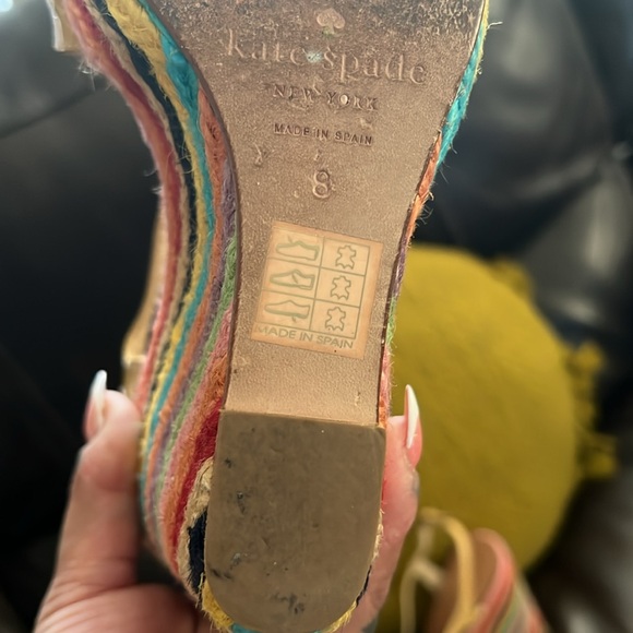 Kate Spade New York Lindsay wedges, size 8. - Picture 12 of 14